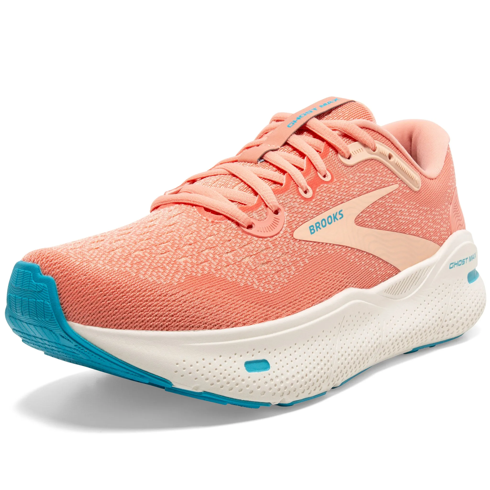 Brooks Ghost Max Women's Papaya/Apricot/Blue
