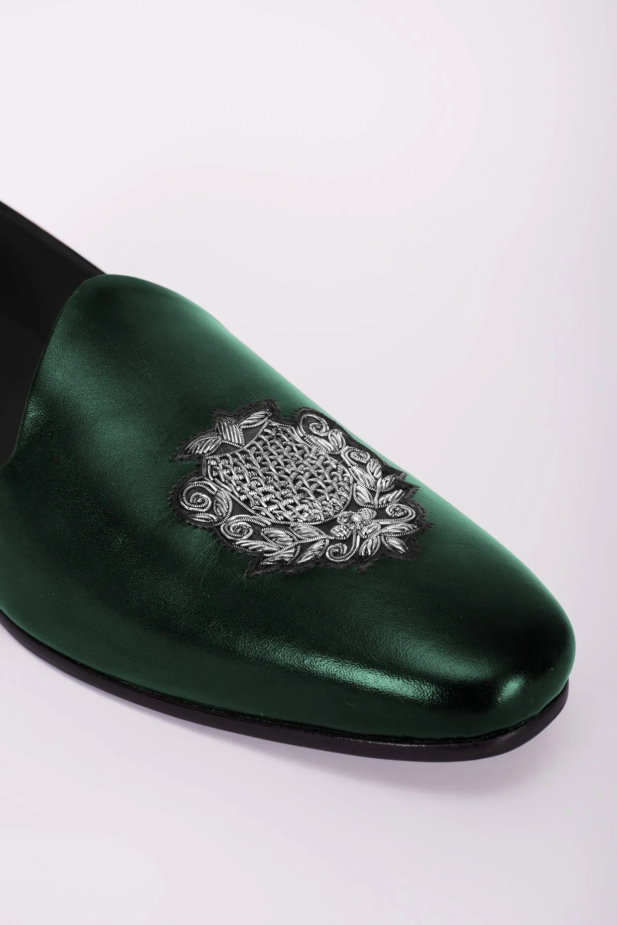 Classic Embroidered Mojdi - Reed