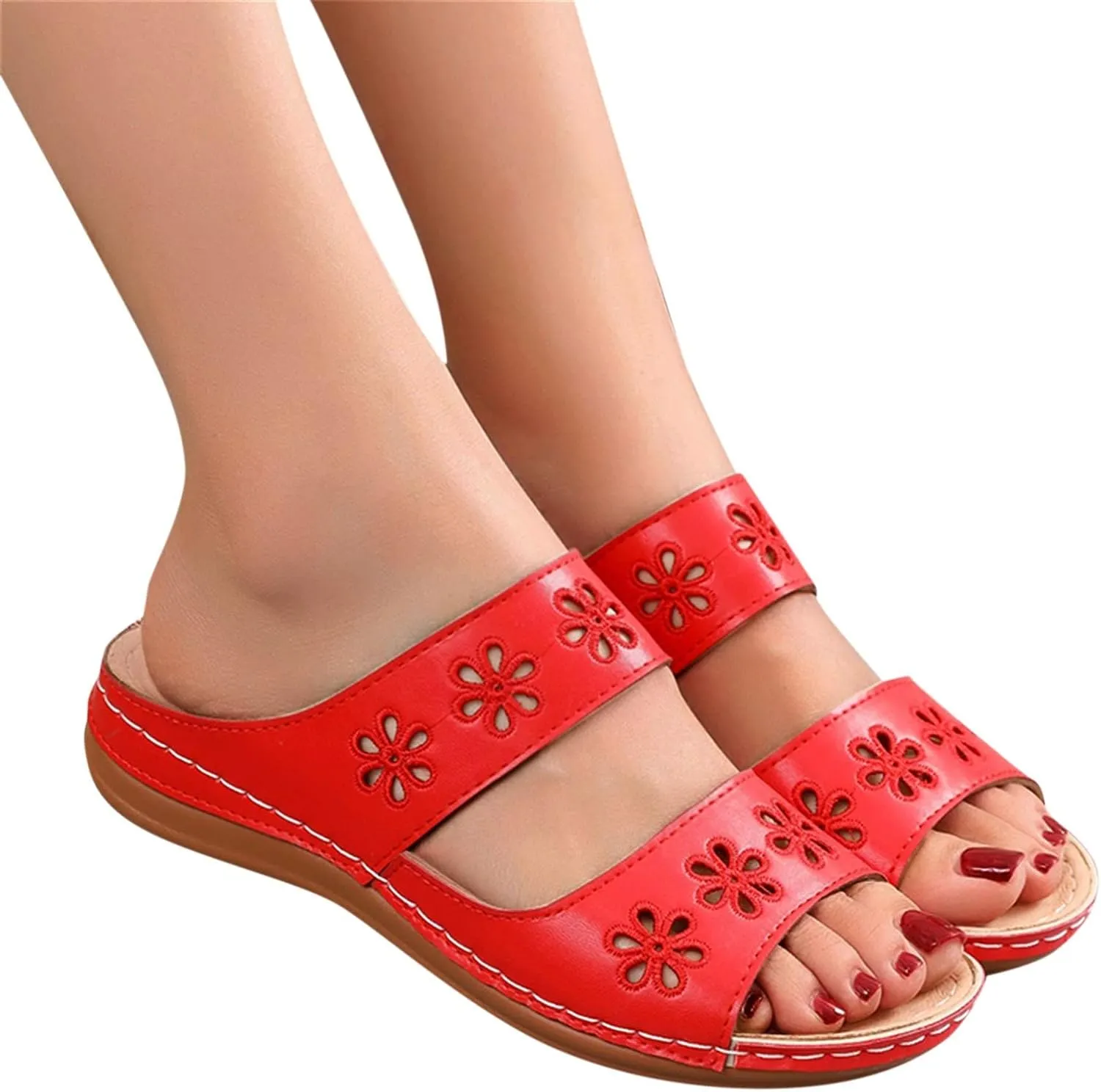 Comfortable Orthopedic Sandals for Women Orthotic Hiking Sandals Women Plantar Fasciitis Relief Sandals Orthopedic Arch Support Sandals for Women Dressy Orthopedic Womens Dress Sandals Wide Width
