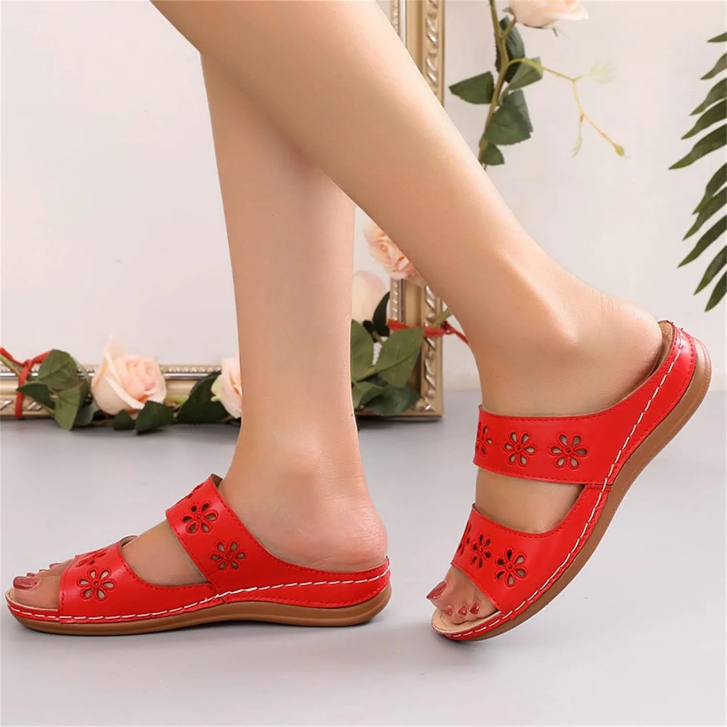 Comfortable Orthopedic Sandals for Women Orthotic Hiking Sandals Women Plantar Fasciitis Relief Sandals Orthopedic Arch Support Sandals for Women Dressy Orthopedic Womens Dress Sandals Wide Width