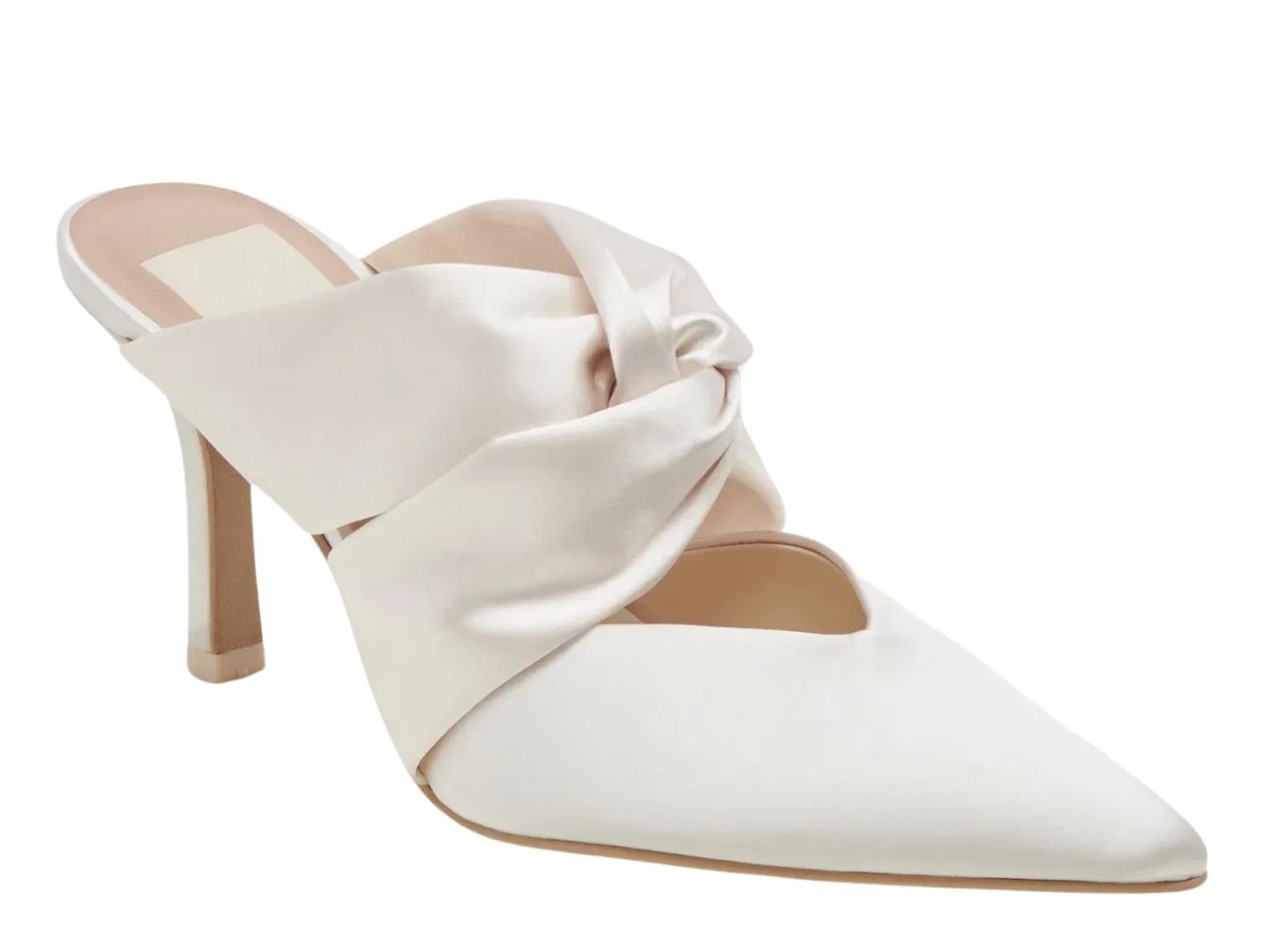 Dolce Vita: Kelsy in Creme Satin