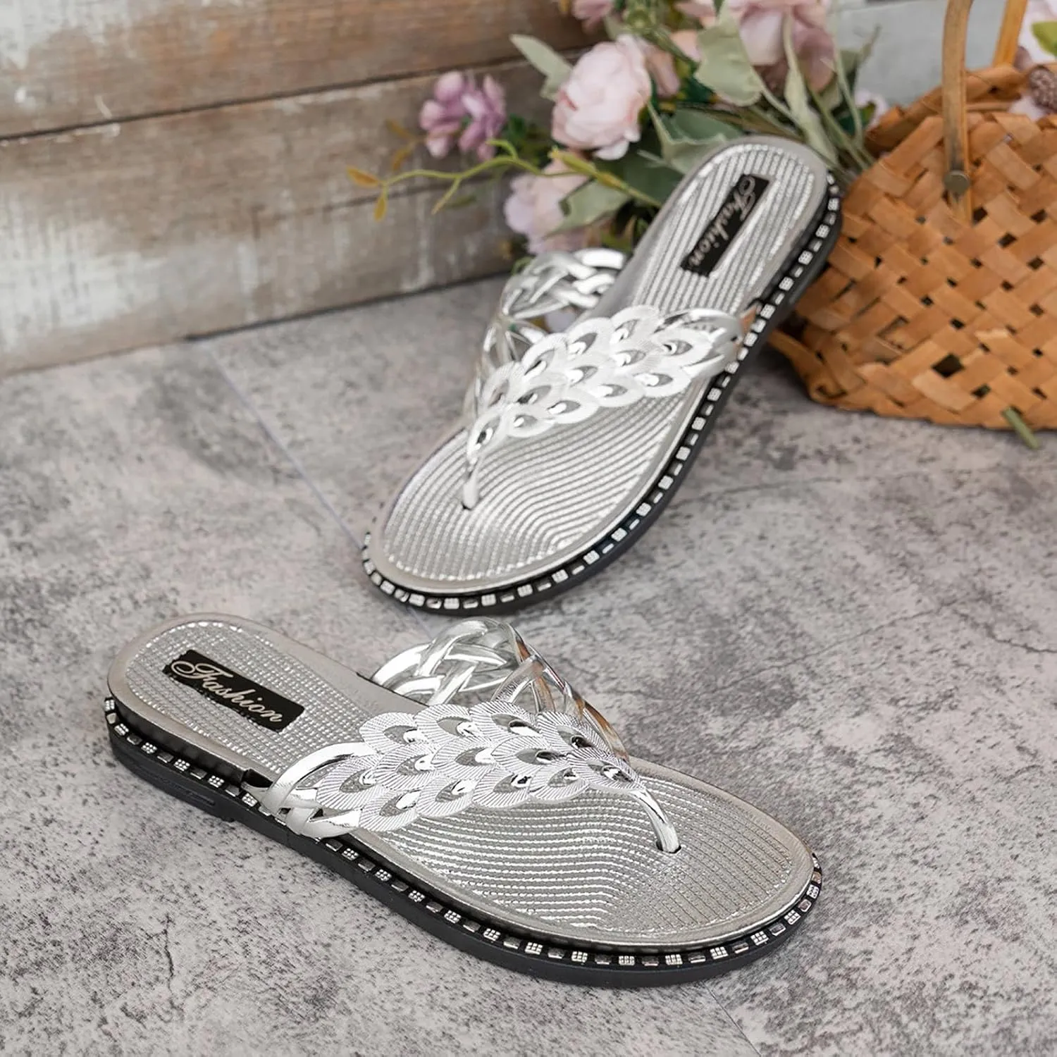Flip Flops for Women Yoga Mat Flip Flops Women Comfortable Womens Flip Flops Summer Beach Thong Sandals for Women