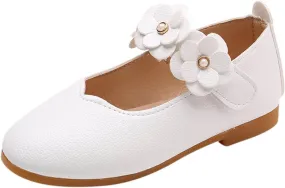 Flower Girl Shoes Cute Fashion Hollow Formal Shoes Soft Bottom Non-Slip Small Leather Shoes Princess Shoes, 5