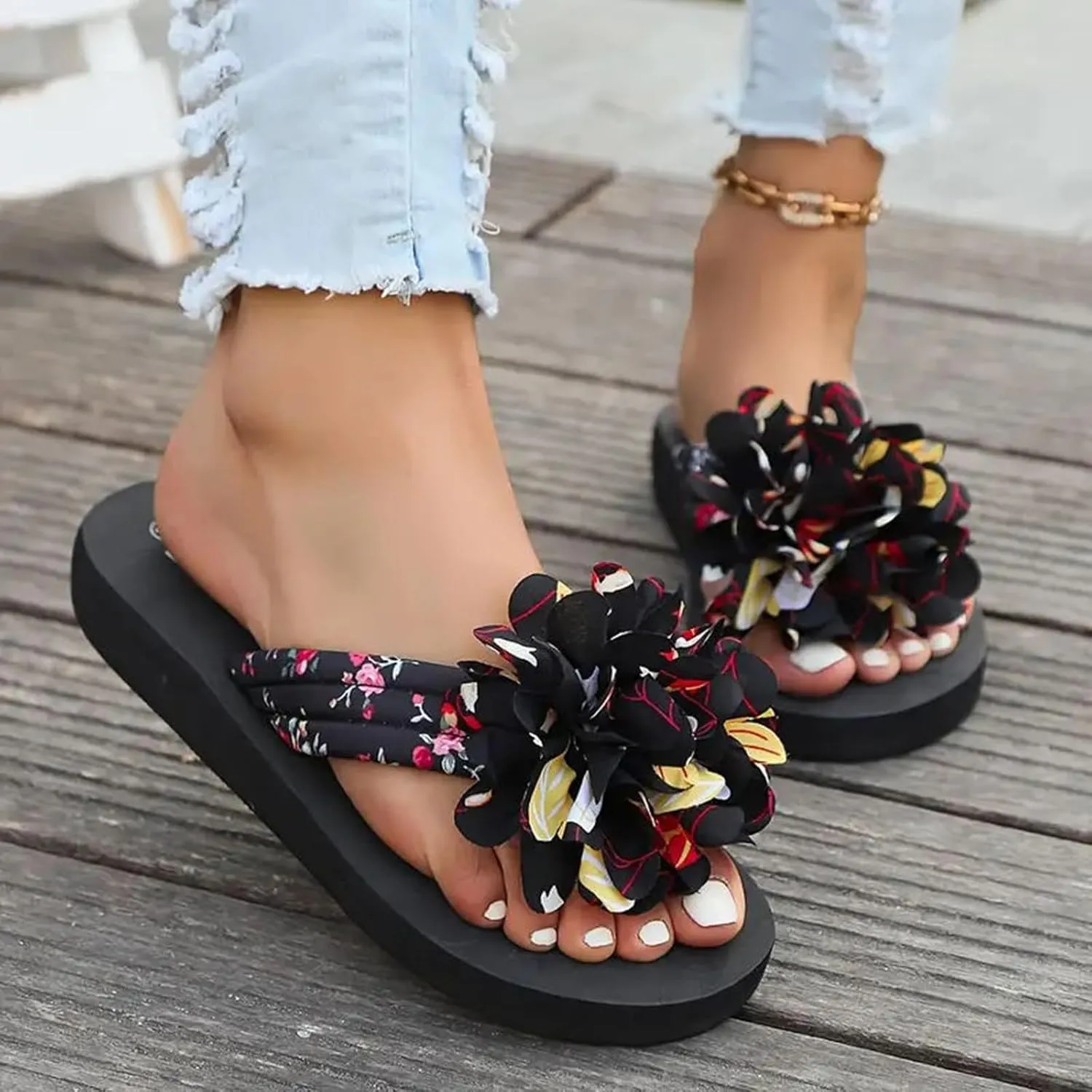 Hot Sandals Women Teen Slippers For Girls Beach Sandals Girls Women Platform Hiking Size 9