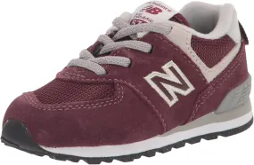 New Balance Boys' 574 Core Bungee Sneaker
