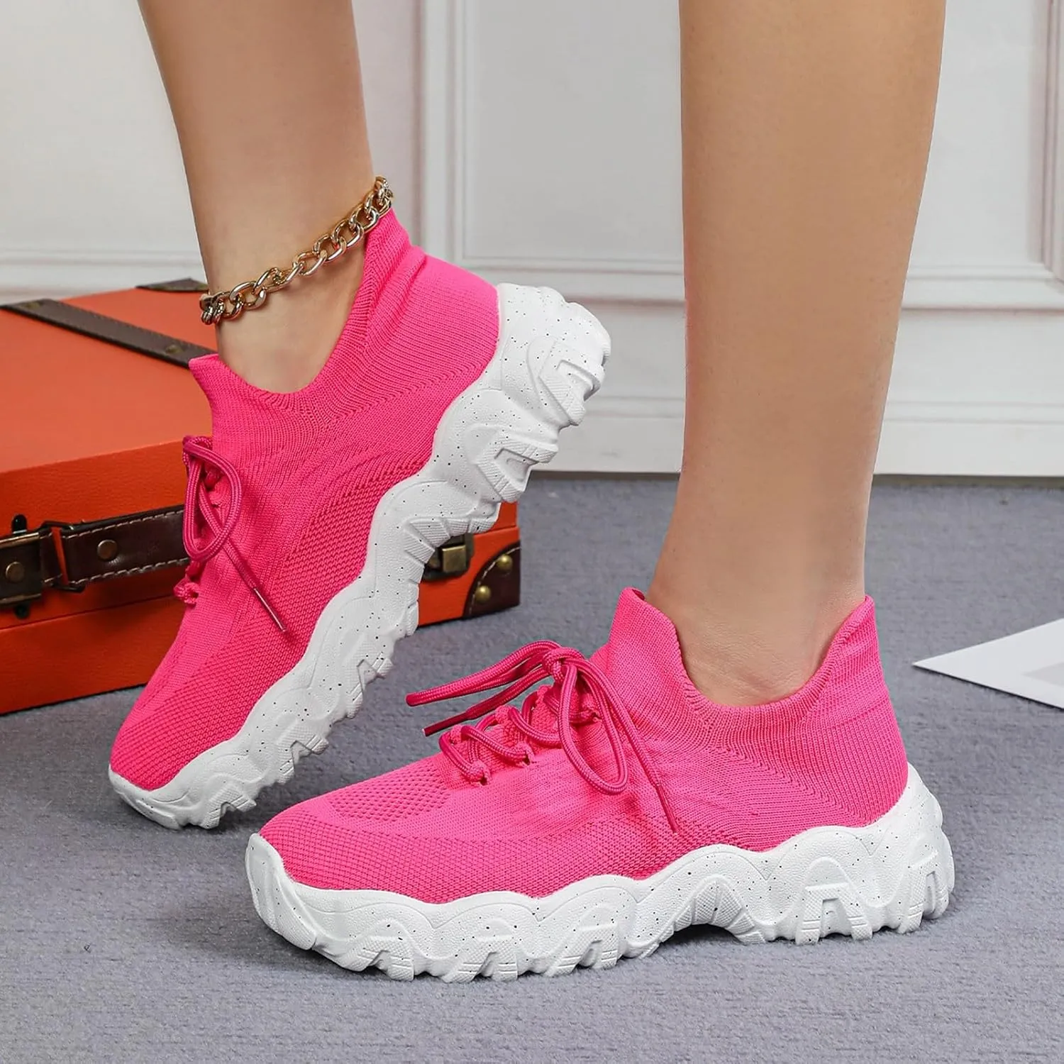 Nurse Babe Tennis Shoes Women Ortho Pro Sneakers Comfort Wear Orthowear Shoes Orthopedic Shoe Lightweight Breathable Non-Slip Walking Shoe Arch Support Mesh Footwear Wide Width Plantar Fasciitis