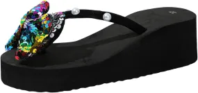 Sandals for Women Womens Arch Support Flip Flops Beach Flip Flops Women Comfortable Summer Beach Thong Sandals