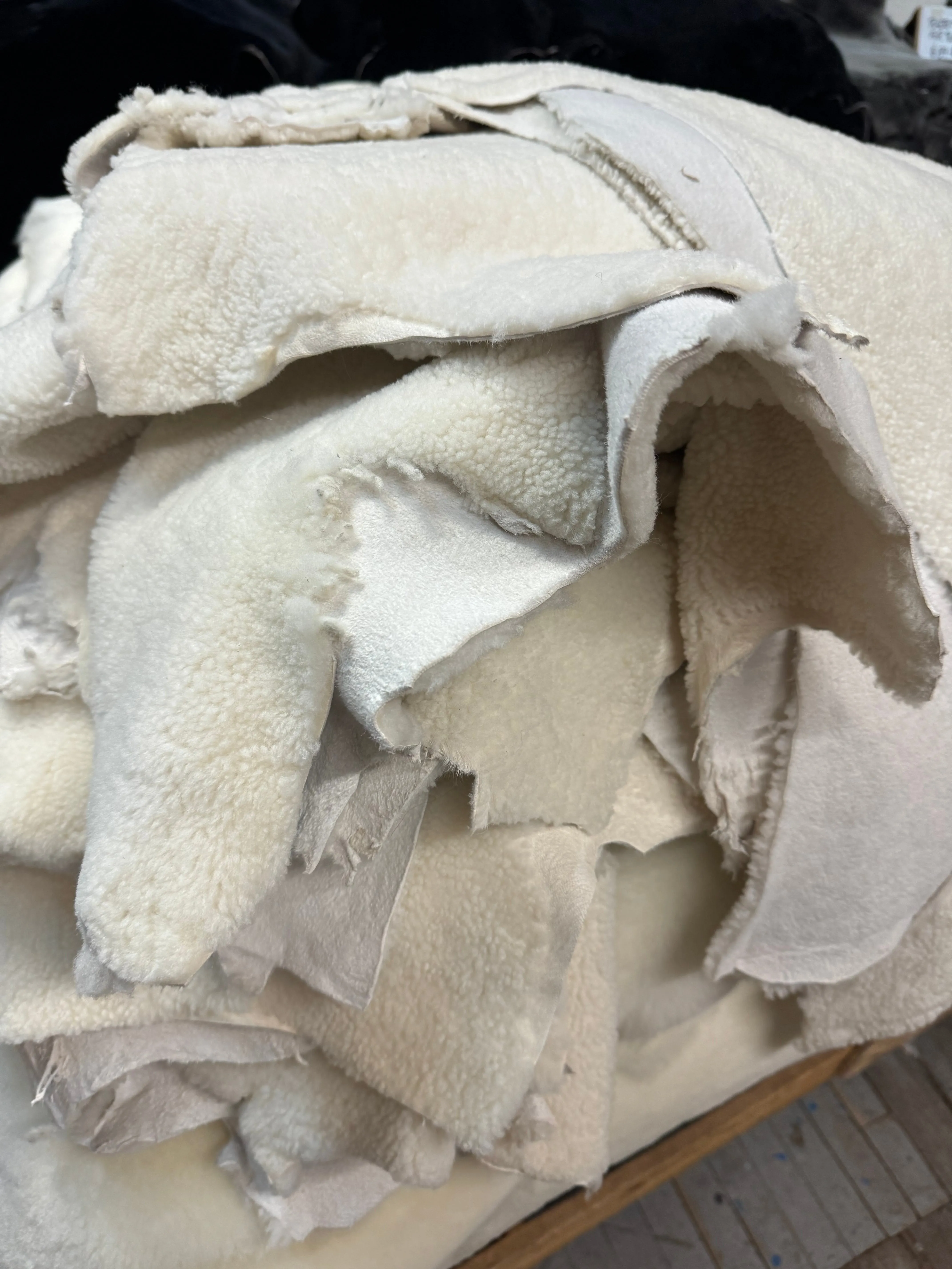 Sheepskin Moccasin Lining