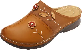 Summer Wedge Orthopedic Sandals for Women Flower Platform Slip-On Slippers Comfort Work Clogs Slip on Loafers Wide Fit Mules Antil Slip Beach Shoes Arch Support Shoes Summer Wedge Orthopedic Sandals for Women Flower Platform Slip-On Slippers Comfort Work Clogs Slip on Loafers Wide Fit Mules Antil Slip Beach Shoes Arch Support Shoes