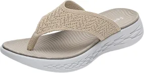 Women Shoes Wedge Thick Soled Flip Flops Fashionable Outdoor Beach Sandals Women Lime Glitter Thong Strap Sandals