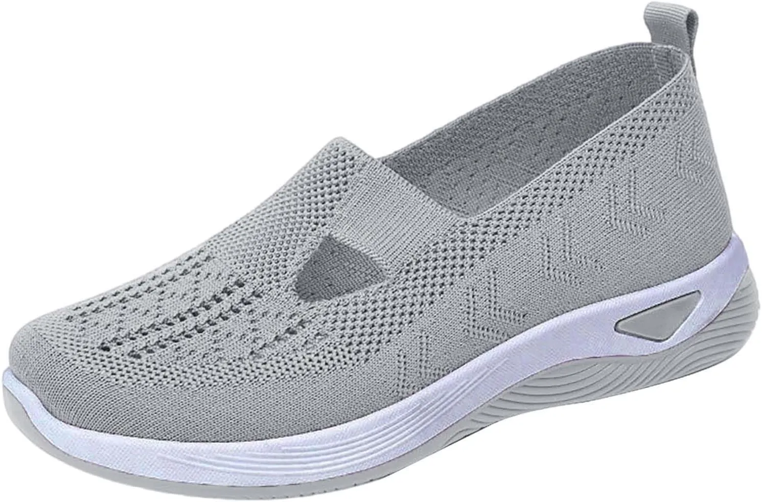Women Walking Shoes Sock Sneakers Slip-On Breath Mens Tennis Shoes Mesh Men's Casual Shoes Women's Fashion Sneakers Black Tennis Shoe Trainers Shoe