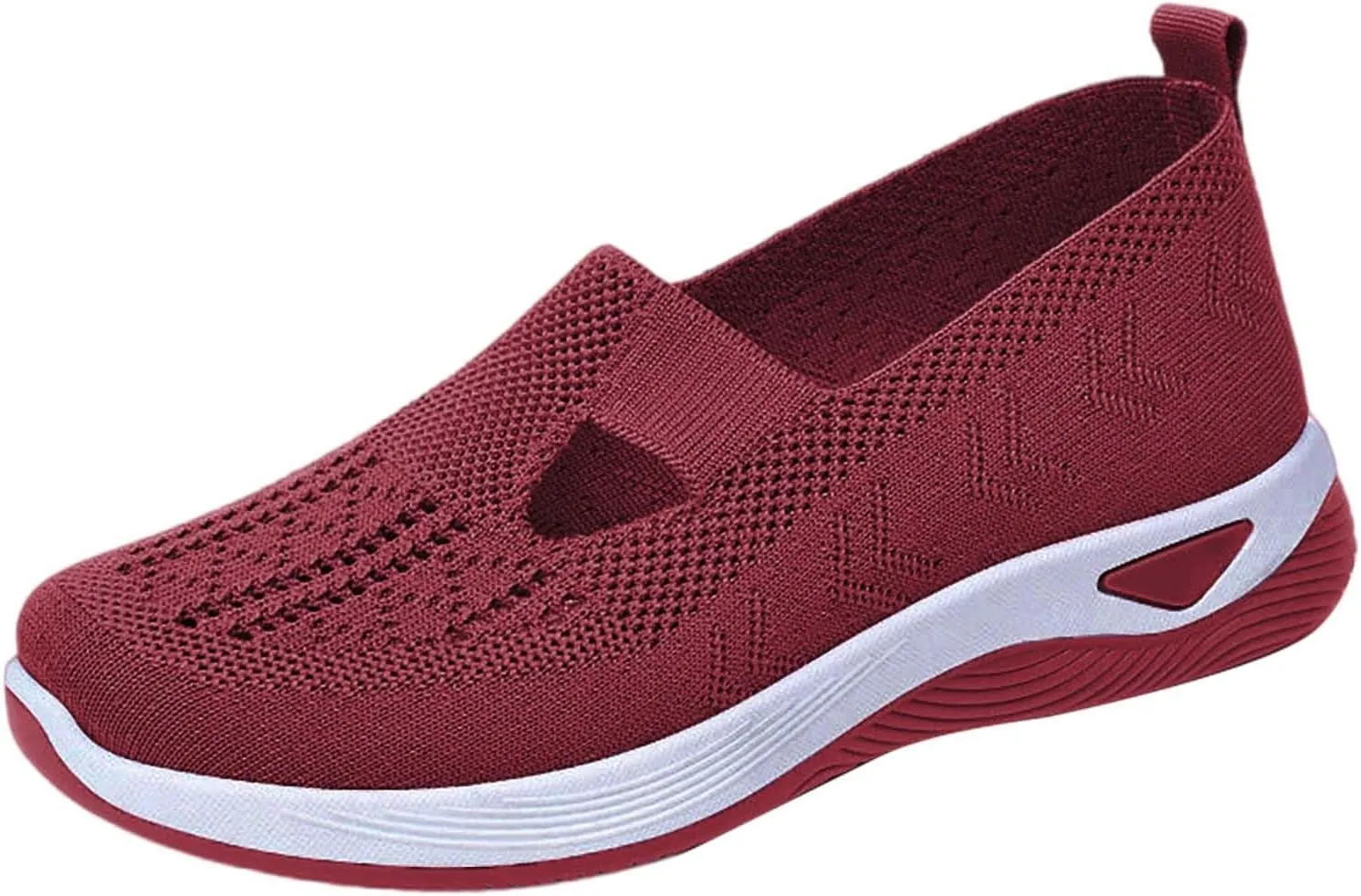 Women's Woven Orthopedic Breathable Soft Shoes Walking Shoes Women Walking Casual Tennis Shoes Fashion Sneakers 2025 Slip On Tennis Shoe Loafers Shoe